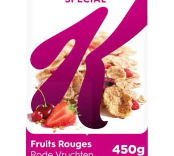 KELLOGG’S Spécial K – Céréales aux fruits rouges 450 g